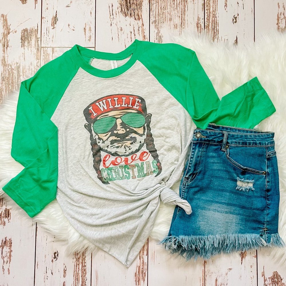 ladies Christmas shirt - Willie Love Christmas